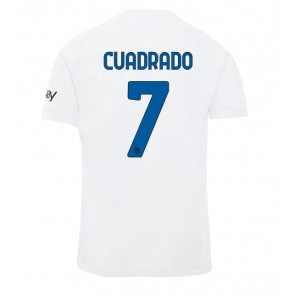 Inter Milan Juan Cuadrado #7 Gostujuci Dres 2023-24 Kratak Rukavima